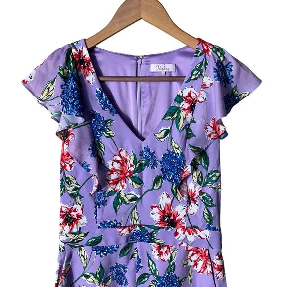 Parker Ana Floral Romper Size 4 - Picture 4 of 11